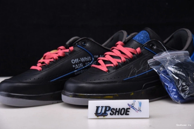 2 Retro Blue Jordan DJ4375-004 O-W SP Air Low Black 0119